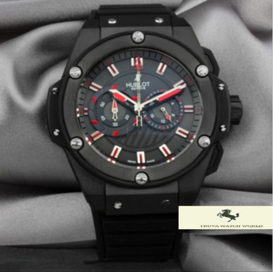 HK1055 HUBLOT BİG BANG KİNG SİYAH PVD KASA